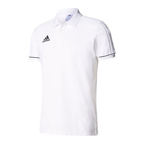 adidas polo tiro weiß
